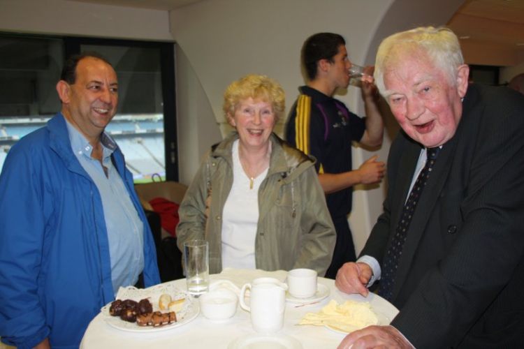 Mick Hanley with Carmel & Larry Ryan
