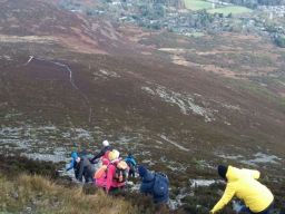 Kickstart Hillwalkers enjoy a sweet (sorry) walk up Great Sugarloaf