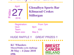 M2M Table Quiz Fundraiser