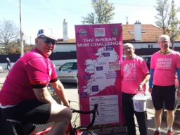 M2M Static Cycle Fundraising in Supervalue Mount Merrion