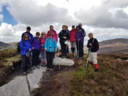 Hike up Brockagh