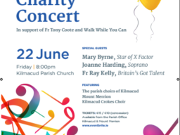 Gala Concert in Support of Father Tony Coote Walk While You Can Friday May 22nd 8pm Lawerences Church