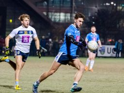 Sigerson Cup UCD v DCU   Kilmacud Crokes Contingent in Action