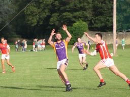 AFL1 League game with Local Rivals Cuala ends in a draw