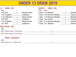 U13 Draw  -  Beacon Hospital All Ireland Sevens