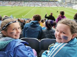 Kilmacud Crokes Supporting the Senior Ladies All Ireland Final