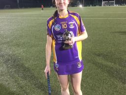 Róisín Ní Chathasaigh wins player of the match in the Junior 1 Final
