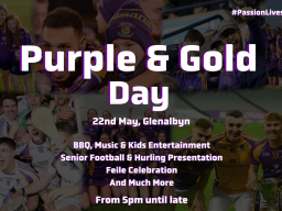 Sunday May 22nd 5pm till late - Purple & Gold Evening