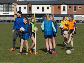 Bernard Brogan Gives his Top Tips to Our Féile Girls