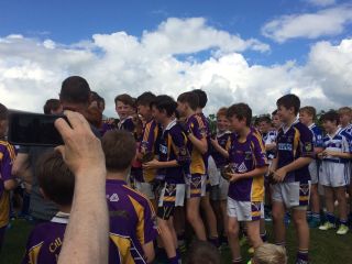 U12 footballers do the double in Naas !