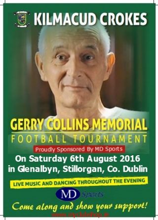 Gerry Collins Memorial Football Tournament 2016