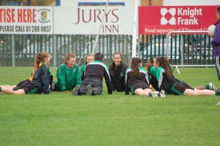All The Action From The Ladies Football Sevens