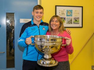 Sam comes to visit St Mary's Booterstown