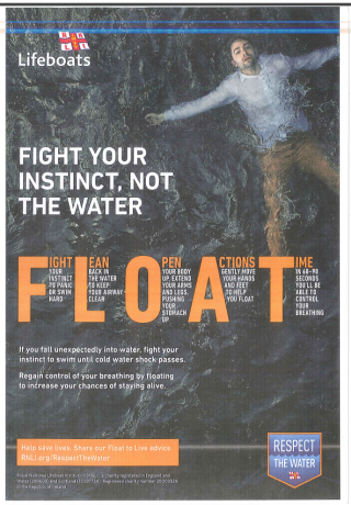 Water Safety Reminder from GAA Healthy Clubs 