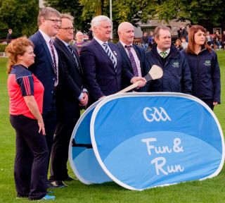 GAA  Fun and Run Launch Supported by Kilmacud Crokes 