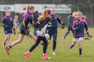 Kilmacud Under 12 Ladies In Action