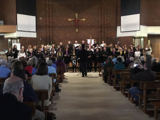 Kilmacud Crokes Choir Performas at " All in and April Evening"  April 29th In Support of laura Lynn