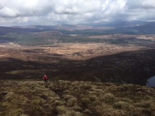 Hikers conquer Tonelagee