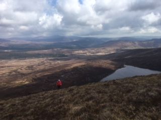 Hikers conquer Tonelagee