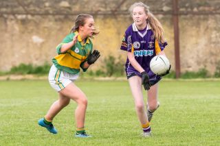 Kilmacud Crokes Under 15 Ladies Football Division 6 clash against Clann Mhuire