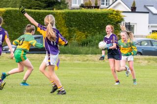Kilmacud Crokes Under 15 Ladies Football Division 6 clash against Clann Mhuire