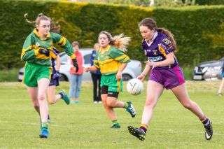 Kilmacud Crokes Under 15 Ladies Football Division 6 clash against Clann Mhuire