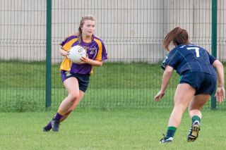 Ladies Football Kilmacud Crokes Versus Foxrock Cabinteely  Snr Championship Semi Final Saturday 22nd Sept