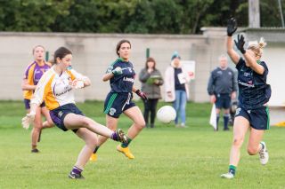 Ladies Football Kilmacud Crokes Versus Foxrock Cabinteely  Snr Championship Semi Final Saturday 22nd Sept