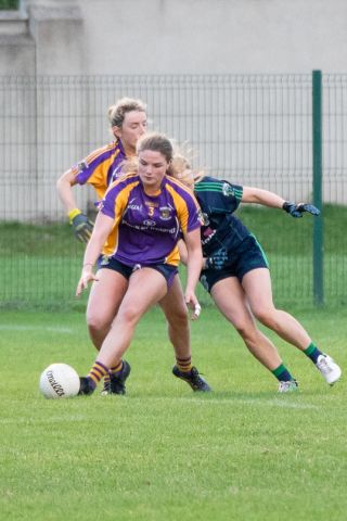 Ladies Football Kilmacud Crokes Versus Foxrock Cabinteely  Snr Championship Semi Final Saturday 22nd Sept