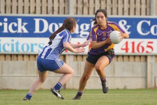 Ladies Senior Football Team top table in Championship
