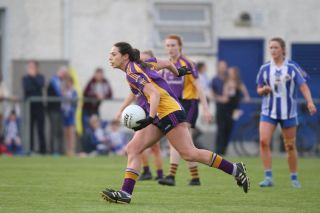 Ladies Senior Football Team top table in Championship
