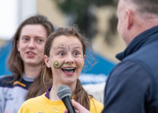 Photo's from the Camogie / Ladies Football BOI Mini all Irelands
