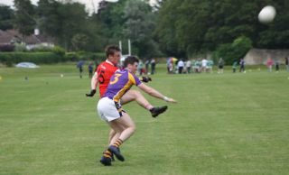 AFL1 League game with Local Rivals Cuala ends in a draw