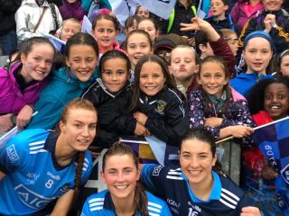 Kilmacud Crokes Supporting the Senior Ladies All Ireland Final