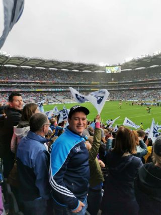 Kilmacud Crokes Supporting the Senior Ladies All Ireland Final