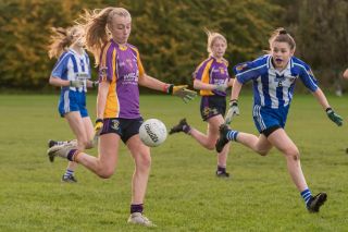 Kilmacud Crokes Under 13 Ladies Football Cup Final versus Ballyboden