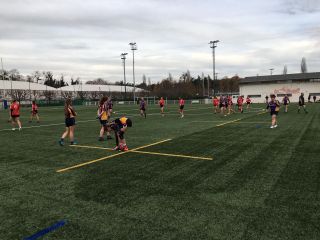 Ladies Intermediate Team Visit France to Play in Paris Gaels Tournament