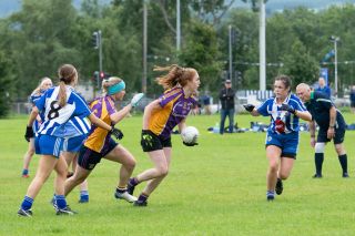 KCC Junior team ve Ballyboden C in the Adult League Cup Division 5.