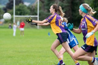 KCC Junior team ve Ballyboden C in the Adult League Cup Division 5.