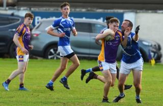 Kilmacud Crokes  Versus Skerries Harps Adult  Intermediate Football Championship 2nd round Clash