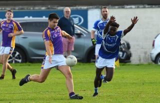 Kilmacud Crokes  Versus Skerries Harps Adult  Intermediate Football Championship 2nd round Clash
