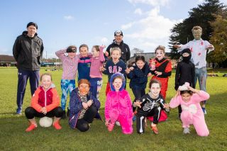 U8's dress up for Halloween