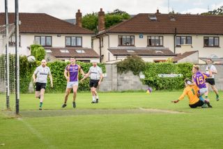 Go Ahead Adult Football League Division Ten South  Kilmacud Crokes Versus Lucan Sarsfields