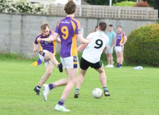 Go Ahead Adult Football League Division Ten South  Kilmacud Crokes Versus Lucan Sarsfields