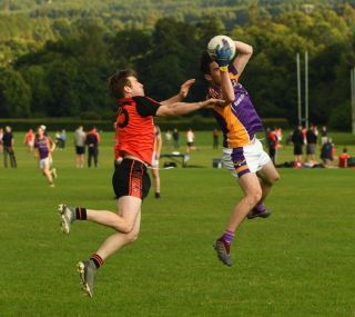 Go Ahead Adult Football League Division Four South Kilmacud Crokes versus Ballinteer St Johns