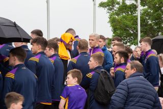 Celebrating the Purple and Gold - Great day at Glenalbyn!