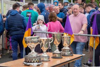 Celebrating the Purple and Gold - Great day at Glenalbyn!