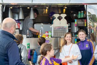 Celebrating the Purple and Gold - Great day at Glenalbyn!