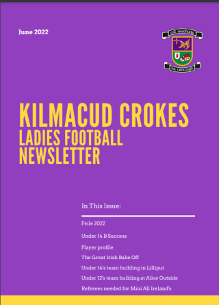 Ladies Football June 2022 Newsletter now out