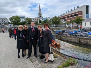 KIlmacud CRokes Choir Sing At RNLI Naming Ceremony in  Dún Laoghaire